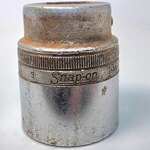Snap-on 1-3/8 Inch 12-Point Socket 3/4 Drive LDH-442 Made in USA Vintage Used